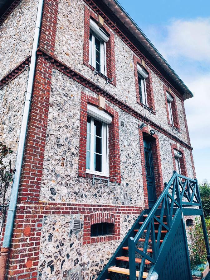 Le Clos Marguerite Parking Prive Yport Exteriör bild