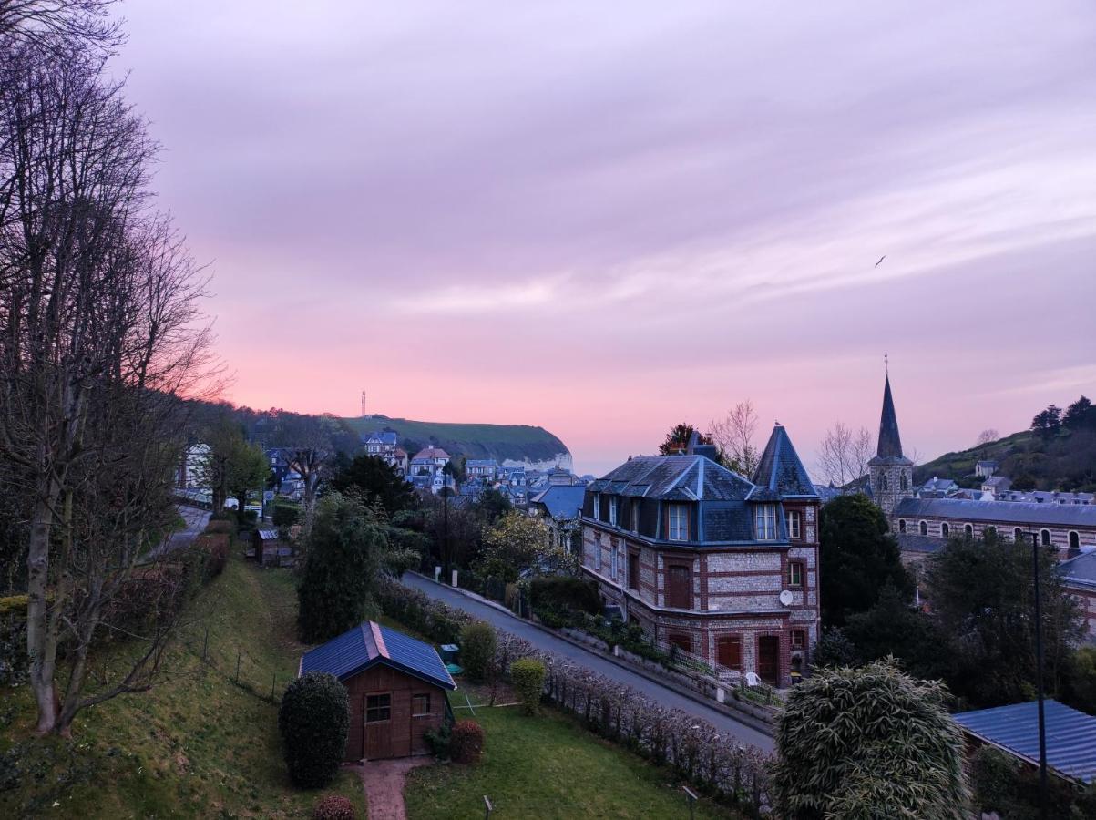 Le Clos Marguerite Parking Prive Yport Exteriör bild