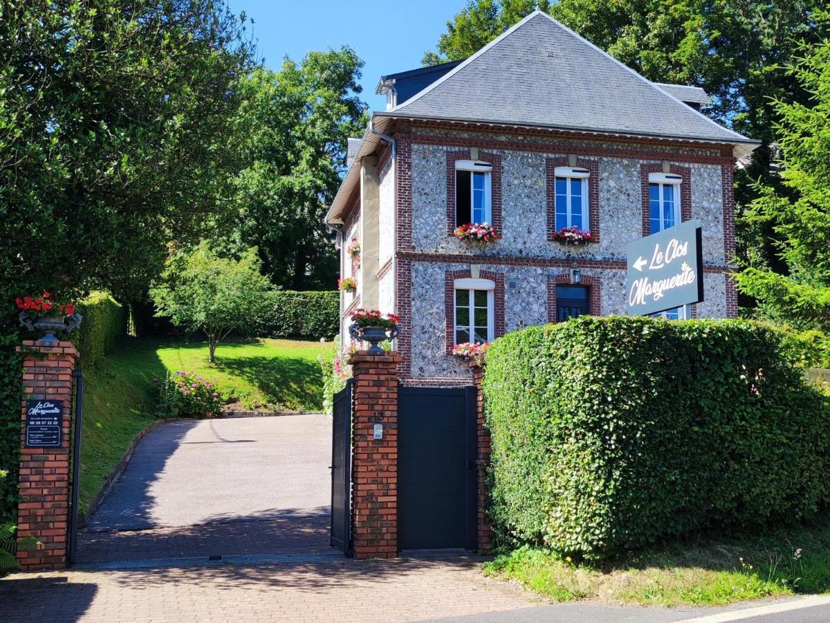 Le Clos Marguerite Parking Prive Yport Exteriör bild